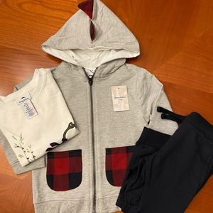 Boys Tommy Bahama dinosaur outfit 3T